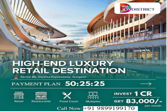 AIPL Joy District: The New Beacon of Luxury Retail in Gurgaon's Sector 88"