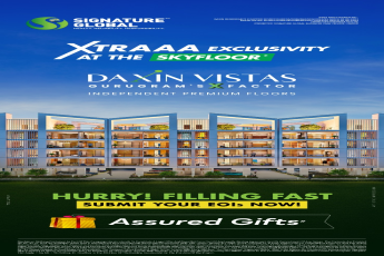 Hurry to Explore Xtraaa Exclusivity at the Skyfloor by Signature Global, Daxin Vistas, Gurugram