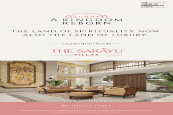 Abhinandan Lodha Presents The Sarayu Villas: Luxury Redefined in the Rejuvenated Kingdom of Ayodhya