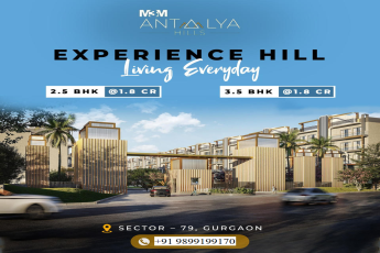 M3M Antalya Hills: Elevate Your Lifestyle with 2.5 & 3.5 BHK Residences in Sector-79, Gurugram