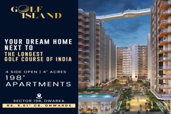 Golf Island: Experience Serene Luxury Next to India's Longest Golf Course in Sector 19B, Dwarka
