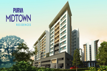 With Purva Midtown Residences live in  the heart of the city with all the modern-day luxuries