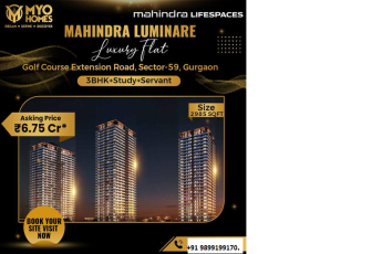 : Mahindra Luminare: A Beacon of High-End Living on Golf Course Extension Road, Sector-59, Gurgaon
