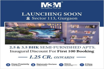 Launching soon at M3M Capital in Sector 113, Gurgaon