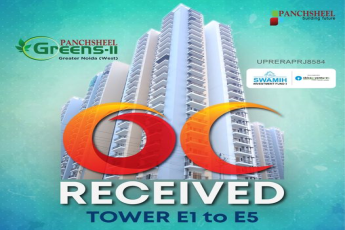 OC Recevied at Panchsheel Greens 2, Greater Noida