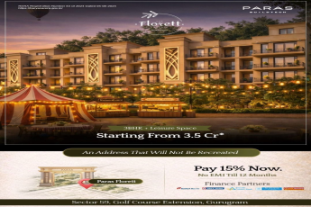 Discover Luxury Living at Paras Florett, Gurugram - 3BHK from 3.5 Cr!