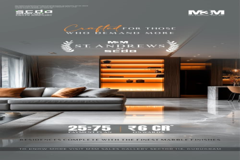 Luxury Living in M3M St Andrews at Smart City Delhi Airport from ₹6 Cr