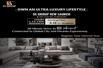 The Epitome of Opulence: SS Group's New Ultra Luxury Residences at Sector 90, Gurgaon