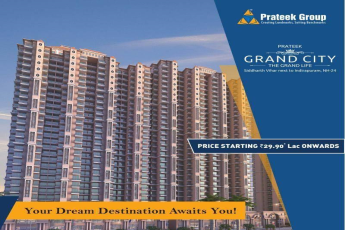 Your dream destination awaits you at Prateek Grand City