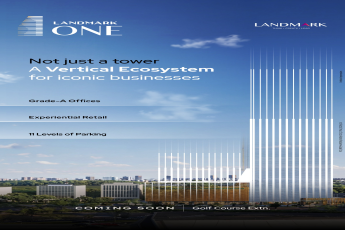 Explore Landmark One - A Vertical Ecosystem for Iconic Businesses || Grade-A Offices Coming Soon at Golf Course Extn. || Discover Experiential Retail at Landmark One