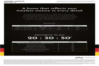 Explore Godrej Miraya in Sector 43 from ₹14.8 Cr, Enquire Now!
