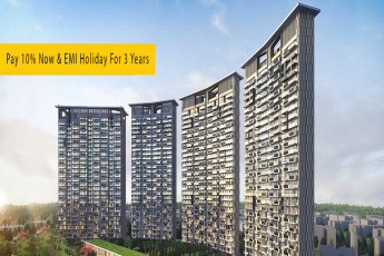 Pay 10% now & EMI holiday for 3 years at Prateek Canary, Noida