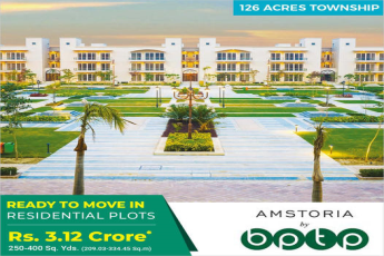 Ready to move in residential plots Rs 3.12 Cr onwards at BPTP Amstoria in Gurgaon