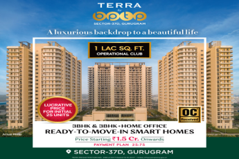 Lucrative price for initial 25 units at BPTP Terra in Sector 37D, Gurgaon