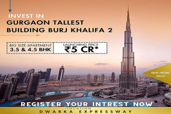 Skyward Luxury: The Burj Khalifa 2 Residences – Gurgaon's Towering Triumph