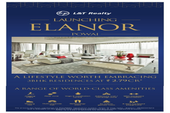 L&T Realty Launching  Elanor in Powai, Mumbai