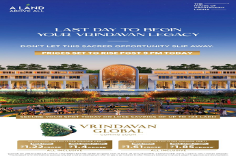 Secure Your Vrindavan Legacy Today at ₹1.22 Crore, House of Abhinandan Lodha, Vrindavan Global