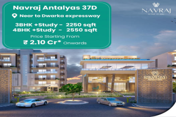 Book 3 and 4 BHK Home Rs 2.10 Cr onwards at Navraj The Antalya, Gurgaon