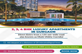 Book Your Dream Home: Spacious 2, 3, & 4 BHK Luxury Apartments in Gurgaon with Unmatched Connectivity
