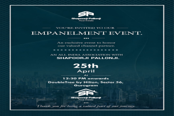 Join Our Exclusive Empanelment Event || Shapoorji Pallonji Invites You || Be a Part of Our All India Association