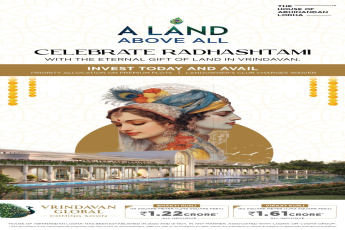 Secure Your Spot in Vrindavan Global's Bhakti Kunj & Viraat Kunj, Starting at ₹1.22 Crore, By The House of Abhinandan Lodha