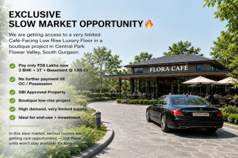 Exclusive Slow Market Opportunity at Central Park Gurgaon || Secure Your Café-Facing Luxury Floor Now || Limited Units Available in Flower Valley, Gurgaon