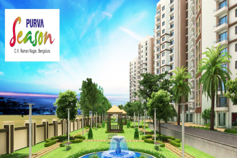 Purva Season is located next to green DRDO township and the Centre for Artificial Intelligence