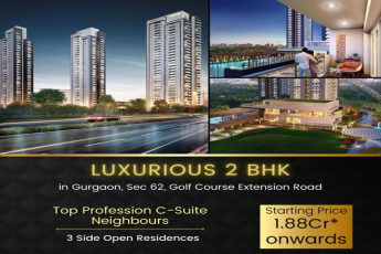 Luxurious 2 BHK price starts Rs 1.88 Cr onwards at Emaar Digi Homes in Gurgaon, Sec 62, Gurgaon