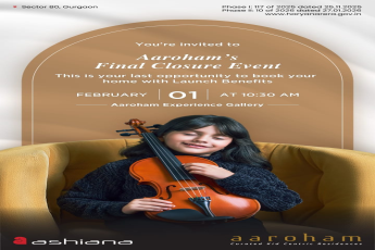 Discover Aaroham's Final Closure Event, Sector 80, Gurgaon