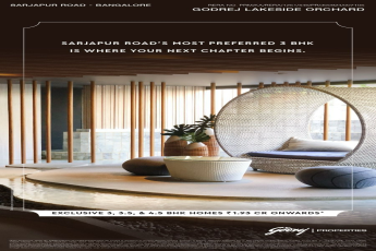 Discover Godrej Lakeside Orchard at Sarjapur Road Bangalore from 1.93 Cr