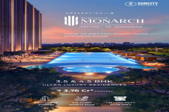 Experience Luxury at Suncity's Monarch Residences, Sector 78, Gurugram