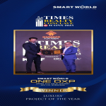 Smartworld One DXP has been awarded with the luxury project of the year award 2023 at The Times Realty Conclave & Icons 2023