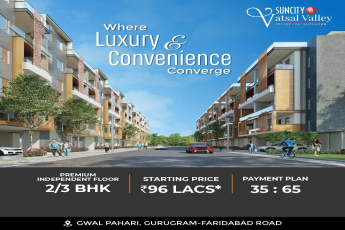 Get today special offer & discount at Suncity Vatsal Valley in Gurgaon