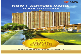 Ready to move you, Ready-to-move at Saya Gold Avenue in Ghaziabad