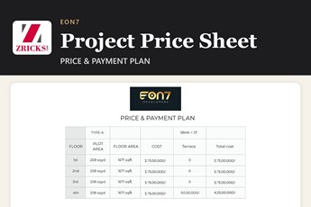 EON7 The project Price Sheet: PRICE & PAYMENT PLAN