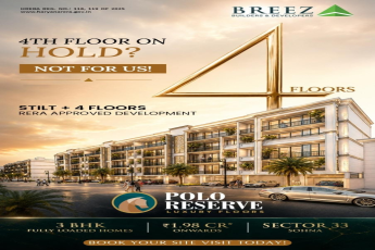 Explore Stilt + 4 Floors at Polo Reserve || Discover Luxury at Polo Reserve Floors || Secure Your Luxury Home in Sector 33, Sohna