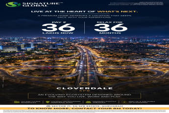 Pay ₹36 Lakhs Now for Cloverdale by Signature Global || Secure Your Home at Sector 71, Gurugram || Relax for 36 Months with Signature Global