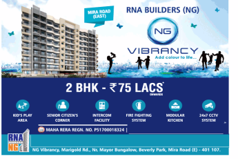 2 BHK apartment Rs 75 lakh onwards at RNA NG Vibrancy, Mumbai