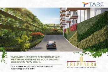Book 3 & 4 BHK premium residences starts Rs 5 Cr* at Tarc Tripundra, New Delhi