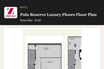 Breez Polo Reserve Luxury Floors Floor Plan: B-04 at 136 sq m