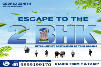 Godrej Zenith: The Pinnacle of 2BHK Living in Sector 89, Gurgaon