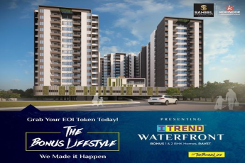 Presenting luxurious 1 & 2 BHK home at Saheel ITrend Waterfront in Ravet, Pune