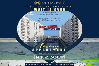 Central Park's Luxurious Slice of Heaven on Sohna Road, Gurgaon: Your Dream Home Awaits