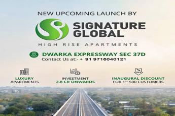 Signature Global's Newest Vision: High-Rise Luxury Apartments on Dwarka Expressway, Sec 37D, Gurugram