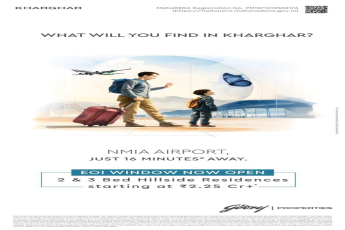 Discover Godrej Hillside Residences, Kharghar - EOI Open, 2 & 3 BHK from ₹2.25 Cr+