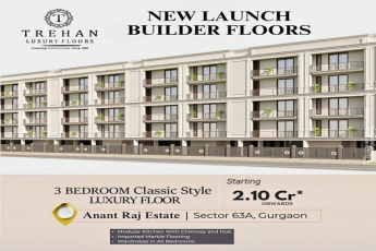 Trehan's Elegance Unfolded: Introducing Classic Style Luxury Floors at Anant Raj Estate, Sector 63A, Gurgaon