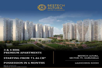 Premium 3 & 4 BHK ready to move in residnces at Bestech Altura in Sector 79, Gurgaon