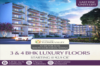 Last few units left at Central Park Flower Valley, South Gurgaon