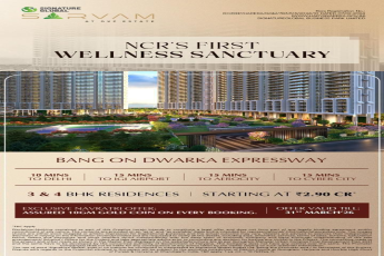 Secure Your Dream Wellness Home at Sarvam || Exclusive Navratri Gold Offer || Luxury Living Starting at ₹2.90 Cr
