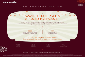Join Us for a Weekend Carnival at DLF Club 5, Gurugram || Celebrate with DLF: Weekend Carnival Invitation || Experience the DLF Weekend Carnival Event in Gurugram